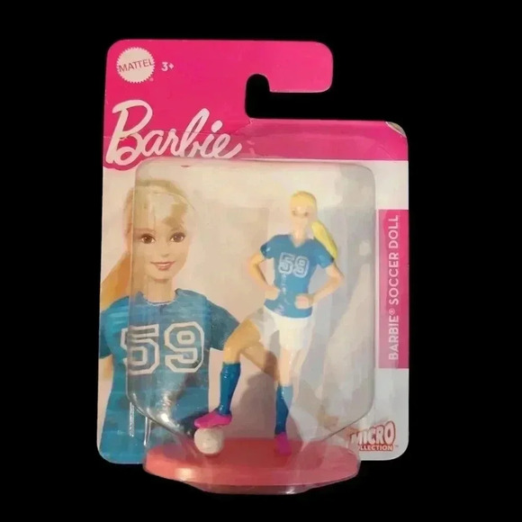 BARBIE 4 Micro Collection Athlete Barbies. Never Opened - Picture 5 of 7